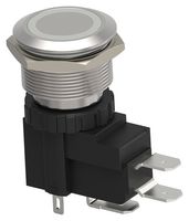 AVH22MSSFE7122604 - Vandal Resistant Switch, AVH, 22.2 mm, SPDT, Momentary, Flat, Natural - TE CONNECTIVITY