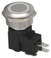 AVH25LSSFO001604 - Vandal Resistant Switch, AVH, 25.2 mm, SPDT, On-On, Flat, Natural - TE CONNECTIVITY