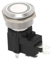 AVH25MSSFE3241604 - Vandal Resistant Switch, AVH, 25.2 mm, SPDT, Momentary, Flat, Natural - TE CONNECTIVITY