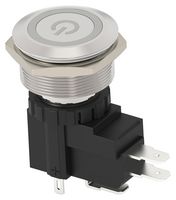 AVH25MSSFE13121604 - Vandal Resistant Switch, AVH, 25.2 mm, SPDT, Momentary, Flat, Natural - TE CONNECTIVITY