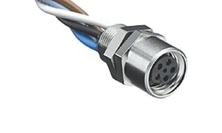 120031-0046 - Sensor Cable, M8 Receptacle, Free End, 3 Positions, 300 mm, 11.8 ", Nano-Change 120031 - MOLEX