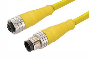 120066-1044 - Sensor Cable, M12 Receptacle, M12 Plug, 5 Positions, 15 m, 49.2 ft, Micro-Change 120066 - MOLEX