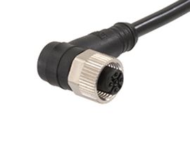 120069-8543 - Sensor Cable, 90° M12 Receptacle, Free End, 5 Positions, 10 m, 32.8 ft, Micro-Change 120069 - MOLEX