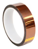 MP004377 - Masking Tape, 10 mm X 33 m, Silicone, Polyimide Film, Amber - MULTICOMP PRO