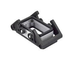 MP004746 - Heavy Duty Connector, Base, Bulkhead Mount, Metal Body, 2 Lever, Heavy Duty Connectors - MULTICOMP PRO