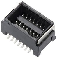 505433-1091 - Pin Header, Signal, Wire-to-Board, 1.25 mm, 2 Rows, 10 Contacts, Surface Mount - MOLEX
