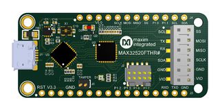 MAX32520FTHR# - Evaluation Kit, MAX32520-BNJ+, 32bit, Arm Cortex-M4F MCU - ANALOG DEVICES