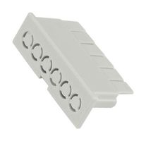 1597DINCOV4GY - Enclosure Accessory, Knockout Cover, Polycarbonate, Grey - HAMMOND