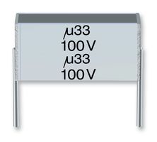 B32560J3224K289 - General Purpose Film Capacitor, Metallized PET Stacked, Radial Box - 2 Pin, 0.22 µF, ± 10%, 160 V - EPCOS