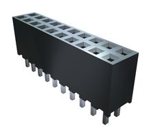 SQT-105-01-F-S - PCB Receptacle, Board-to-Board, Wire-to-Board, 2 mm, 1 Rows, 5 Contacts, Through Hole Mount - SAMTEC