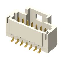 T1M-08-F-SV-L - Pin Header, Wire-to-Board, 1 mm, 1 Rows, 8 Contacts, Surface Mount Straight, T1M - SAMTEC
