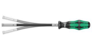 05028161001 - Bitholding Screwdriver, Extra Slim, Confined Space, 173.5 mm - WERA