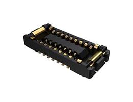 101R014FB110 - Mezzanine Connector, Receptacle, 0.35 mm, 2 Rows, 14 Contacts, Surface Mount, Copper Alloy - AMPHENOL COMMUNICATIONS SOLUTIONS