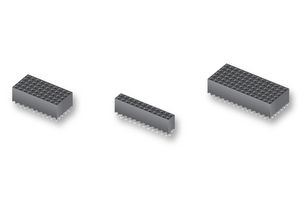 SQW-123-01-L-D . - PCB Receptacle, Board-to-Board, Wire-to-Board, 2 mm, 2 Rows, 46 Contacts, Through Hole Mount - SAMTEC