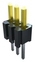 TMS-112-01-G-S . - Pin Header, Board-to-Board, 1.27 mm, 1 Rows, 12 Contacts, Through Hole Straight, TMS - SAMTEC