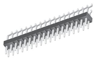 TSM-102-01-S-DH . - Pin Header, Board-to-Board, 2.54 mm, 2 Rows, 4 Contacts, Surface Mount Right Angle, TSM Series - SAMTEC