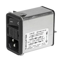 3-102-854 - Filtered IEC Power Entry Module, 6 A, 250 VAC - SCHURTER