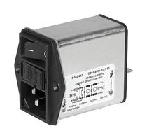 3-105-326 - Filtered IEC Power Entry Module, 10 A, 250 VAC - SCHURTER