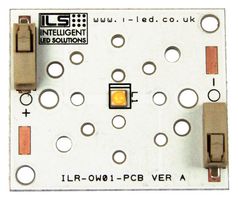 ILR-XP01-S270-LEDIL-SC201. - UV Emitter Module, 1 Chip UVC, 270-290 nm, 2.28 W, 130° (+/- 65°), Square PCB, M3 Holes - Heatsink - INTELLIGENT LED SOLUTIONS