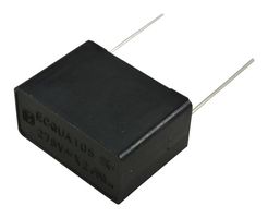 ECQUAAV124T1 - Safety Capacitor, Metallized PP, Radial Box - 2 Pin, 0.12 µF, ± 10%, X2, Through Hole - PANASONIC