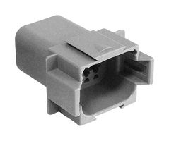 PX0112P08AGY - Automotive Connector, A Key, PX0 Series, Straight Receptacle, 8 Contacts - BULGIN LIMITED