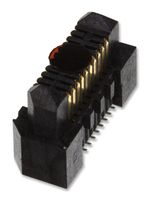 ERM8-020-09.0-S-DV-K-TR - Mezzanine Connector, High-Speed, Header, 0.8 mm, 2 Rows, 40 Contacts, Surface Mount - SAMTEC