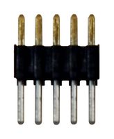 TMS-105-02-L-S - Pin Header, Vertical, Board-to-Board, 1.27 mm, 1 Rows, 5 Contacts, Through Hole, TMS - SAMTEC