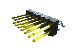 TSM-104-01-F-DH-A - Pin Header, Board-to-Board, Wire-to-Board, 2.54 mm, 2 Rows, 8 Contacts, Surface Mount Right Angle - SAMTEC