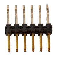 TSM-106-01-L-DH - Pin Header, Board-to-Board, 2.54 mm, 2 Rows, 12 Contacts, Surface Mount Right Angle, TSM Series - SAMTEC