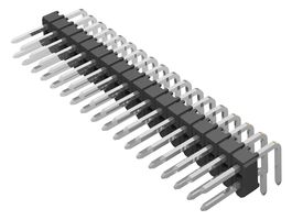 TSW-104-08-L-S-RA - Pin Header, Right Angle, Board-to-Board, 2.54 mm, 1 Rows, 4 Contacts, Through Hole Right Angle, TSW - SAMTEC