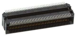 MEC6-140-02-L-D-RA1 - Card Edge Connector, Dual Side, 1.57 mm, 80 Contacts, Surface Mount, Right Angle, Solder - SAMTEC