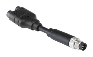 PXPPVC08FIM06AYT010PVC - Sensor Cable, M8 Plug, Free End, 6 Positions, 1 m, 3.3 ft, PXP - BULGIN LIMITED