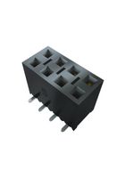 SSM-106-S-DV - PCB Receptacle, Board-to-Board, 2.54 mm, 2 Rows, 12 Contacts, Surface Mount, Tiger Claw SSM - SAMTEC