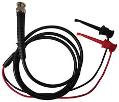 MP770807 - BNC Breakout, BNC Plug, Hook Clips x 2, 33.46 ", 885 mm, Black, 3 A - MULTICOMP PRO
