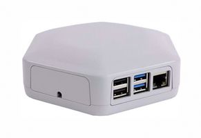 CBHEX1-PI4-GY - Plastic Enclosure, Raspberry Pi4, Hex-Box IoT, ABS, 45 mm, 130 mm, 146 mm, IP30, IP40 - CAMDENBOSS