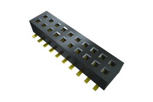 CLP-126-02-L-D-K-TR - PCB Receptacle, Board-to-Board, 1.27 mm, 2 Rows, 52 Contacts, Surface Mount, CLP - SAMTEC