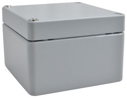 MP007261 - Metal Enclosure, Junction Box, Aluminium, 81 mm, 120 mm, 122 mm, IP66 - MULTICOMP PRO