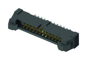 EHT-120-01-S-D-RA-40 - Pin Header, With Polarized Position, Board-to-Board, Wire-to-Board, 2 mm, 2 Rows, 40 Contacts - SAMTEC