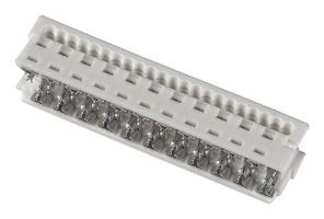 90327-0324 - IDC Connector, IDC Receptacle, Female, 1.27 mm, 2 Row, 24 Contacts, Cable Mount - MOLEX