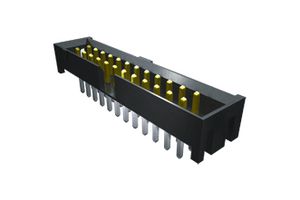 STMM-107-02-T-D - Pin Header, Board-to-Board, Wire-to-Board, 2 mm, 2 Rows, 14 Contacts, Through Hole, STMM - SAMTEC