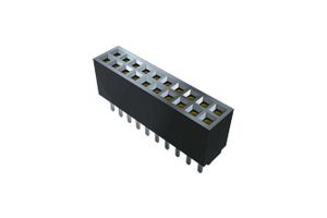 SFMC-114-01-L-D - PCB Receptacle, Board-to-Board, Wire-to-Board, 1.27 mm, 2 Rows, 28 Contacts, Through Hole Mount - SAMTEC