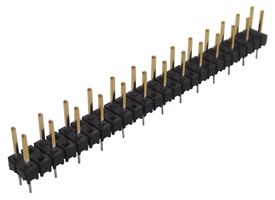 TSW-218-24-G-T - Pin Header, Vertical, Board-to-Board, 5.08 mm, 3 Rows, 54 Contacts, Through Hole, TSW - SAMTEC