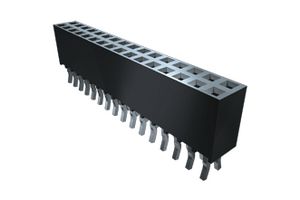 SSQ-125-01-L-D - PCB Receptacle, Board-to-Board, 2.54 mm, 2 Rows, 50 Contacts, Through Hole Mount, SSQ - SAMTEC