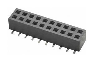 M22-6341042 - PCB Receptacle, Board-to-Board, 2 mm, 2 Rows, 20 Contacts, Surface Mount, M22 - HARWIN