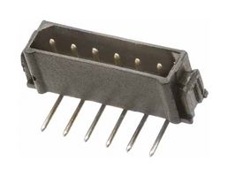 M80-8430542 - Pin Header, Right Angle, Board-to-Board, Wire-to-Board, 2 mm, 1 Rows, 5 Contacts - HARWIN