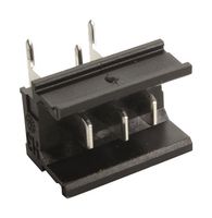 02519031301 - Pin Header, H3 Module, Board-to-Board, 5.08 mm, 1 Rows, 3 Contacts, Through Hole Right Angle - HARTING