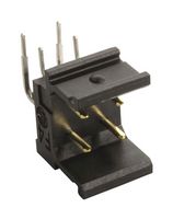 02519041201 - Pin Header, F4 Module, Board-to-Board, 5.08 mm, 2 Rows, 4 Contacts, Through Hole Right Angle - HARTING