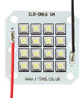 ILR-IO16-85SL-SC201-WIR200. - IR LED Module, 16 Chip, 850 nm, 16.48 W/Sr, Square PCB/M3 Hole, 46.4 V, 200 mm Red & Black - INTELLIGENT LED SOLUTIONS