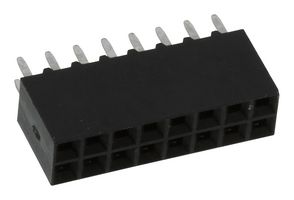 5-534206-8 - PCB Receptacle, Board-to-Board, 2.54 mm, 2 Rows, 16 Contacts, Through Hole Mount, AMPMODU MOD II - AMP - TE CONNECTIVITY