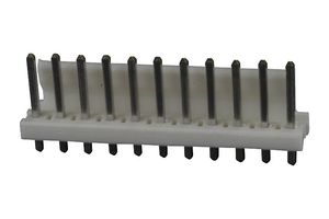 1-640445-1 - Pin Header, Wire-to-Board, 3.96 mm, 1 Rows, 11 Contacts, Through Hole Straight, MTA-156 - AMP - TE CONNECTIVITY